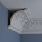 Ekena Millwork 9 1/2"H x 10"P x 13 3/4"F x 94 1/2"L, (13 3/4" Repeat), Sydney Crown Moulding MLD09X10X13SY - alternate 9
